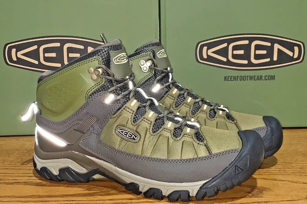 10 M KEEN Men's Targhee EXP Mid Waterproof Hiking Boots