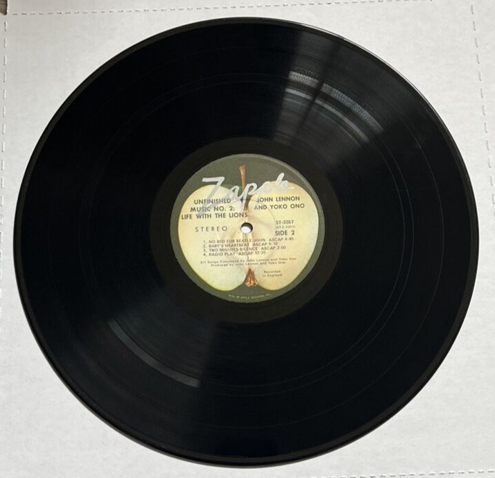 unfinished music NO2 John&yoko US盤 John Lennon, Yoko Ono - Unfinished Music No.2: Life With The