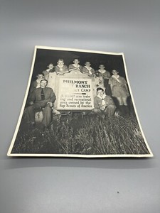 Philmont Scout Ranch Early Vintage Original Photograph Historic Boy Scouts! Cool