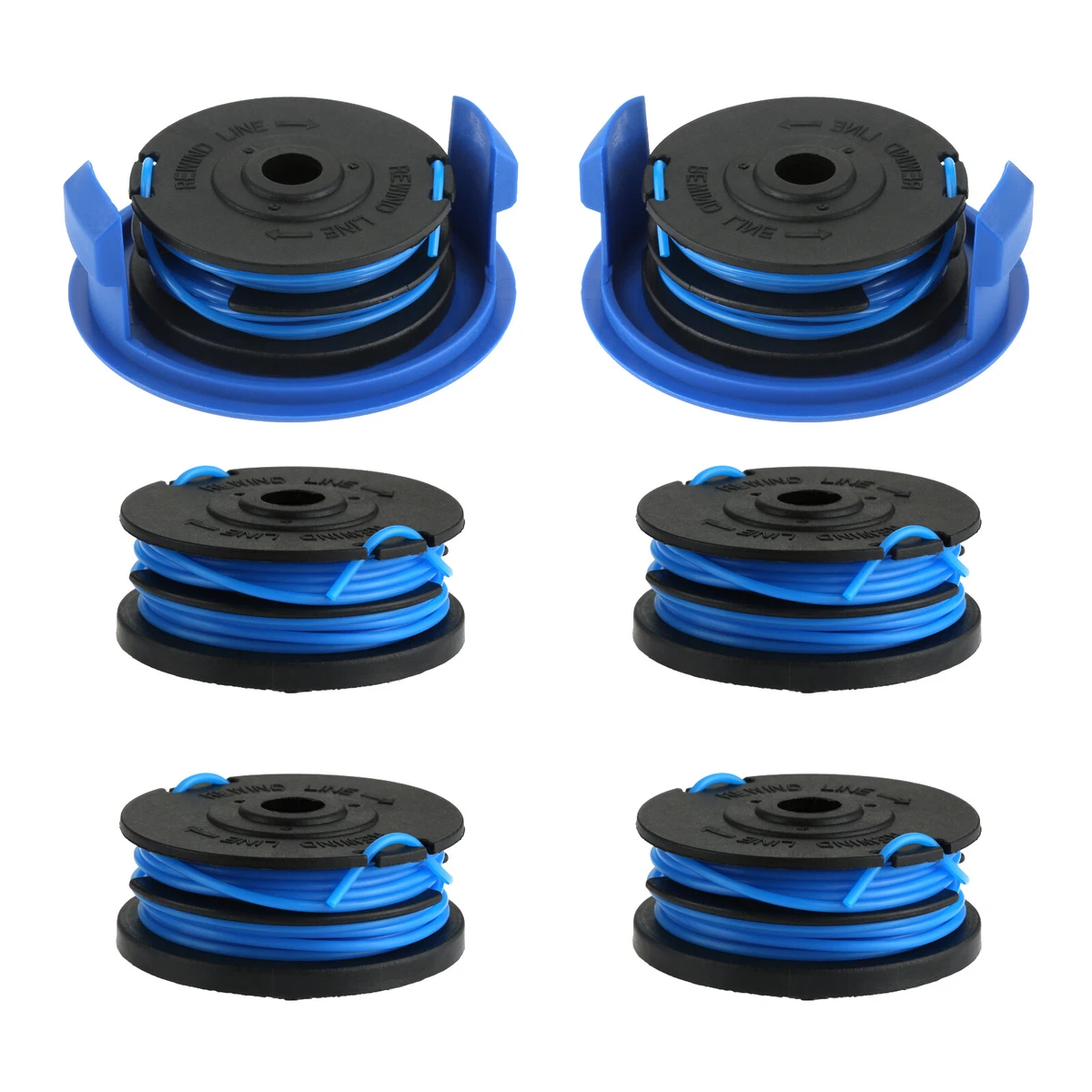 KST 120X String Trimmer Line Spools 2pc Cover Cap Fit for Kobalt