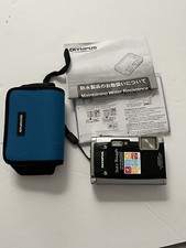 Olympus Stylus Tough 6020 Digital Camera Black w/ case and battery - no charger