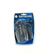samsonite security id luggage tag