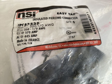 NSI, IPCS3535, easy tap, insulated piercing connector , 350-1/0 AWG , 600v