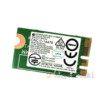 Atheros QCNFA435 AC WiFi WLAN Card BT 4.1 802.11ac 01AX718 709 00JT477