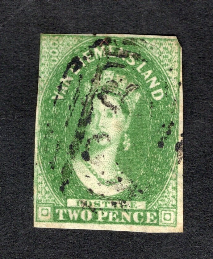 Australia Tasmania  1857 stamp SG#31 START15%ONLY used CV=91$