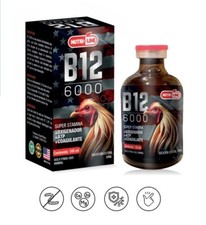 Super Forte B-12 6000 100 ml Rooster  Para Gallos exp 02/28