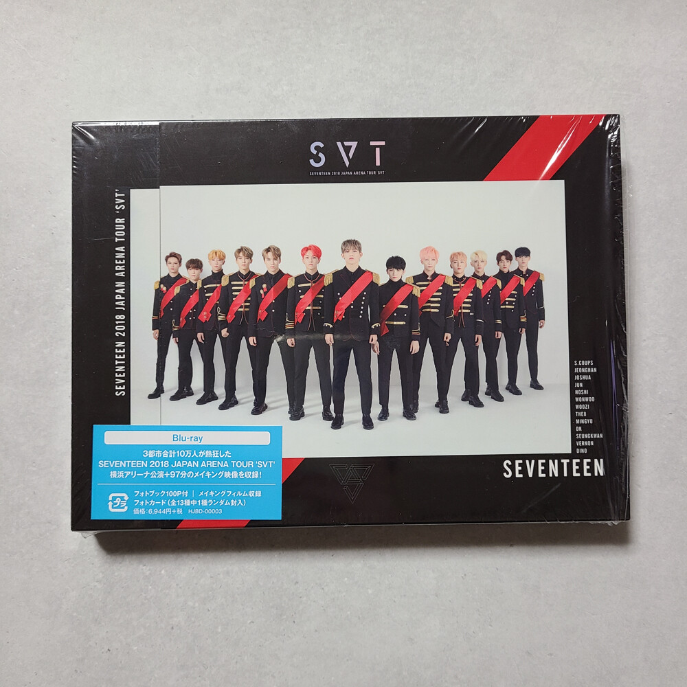 SEVENTEEN HOSHI 2018 JAPAN ARENA TOUR SVT Blu-ray + Photocard | eBay