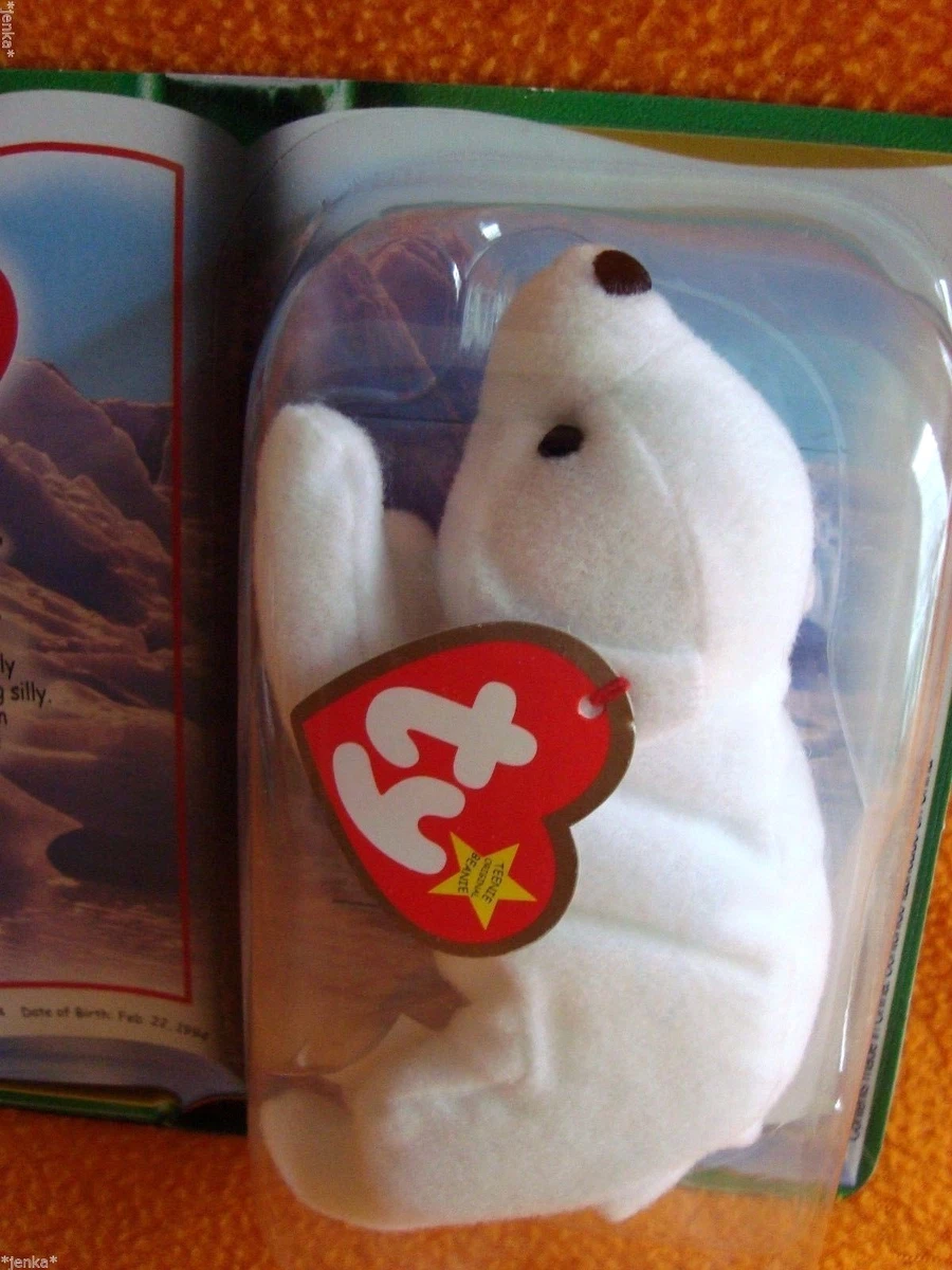 Chilly the polar bear beanie baby sales