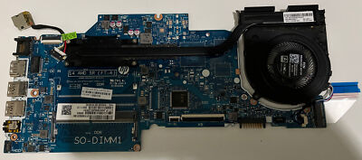   HP 14-dk0075nr 14'' Laptop Motherboard # L46703-601 AMD A4-9125 CPU