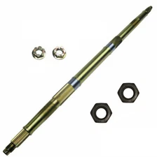 Rear Axle Shaft W/Castle Nuts Honda Rancher TRX420 FE FM TE TM 07~13