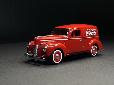 Coca-Cola 1940 Ford Sedan Delivery ミニカー Motor City Classics 1940 Ford Sedan Coca Cola Delivery Panel