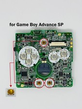 Replacement Start Select Brightness Buttons for Nintendo Gameboy Advance SP 3x