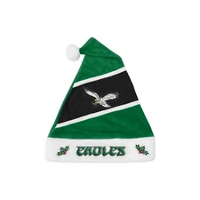 Philadelphia Eagles NFL Throwback Santa Hat Forever Collectibles