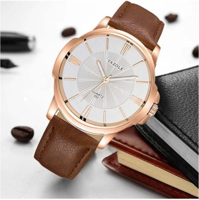Elegant Men's Business Watch with Night Light and Waterproof Feature