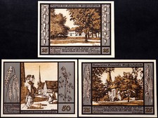 GROSSRUDESTEDT 1921 RARE Complete Series German Notgeld