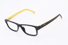 LACOSTE L2707 002 BLACK YELLOW AUTHENTIC DESIGNER FRAMES EYEGLASSES 53-15