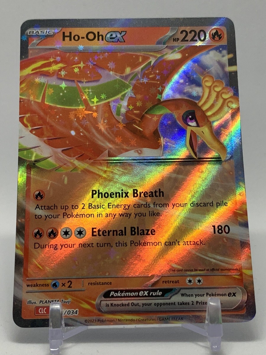 2023 Pokemon Classic Collection Ho-Oh EX CLC 007/034 NM | eBay 2023 Pokemon Classic Collection Ho-Oh EX CLC 007/034 NM | eBay