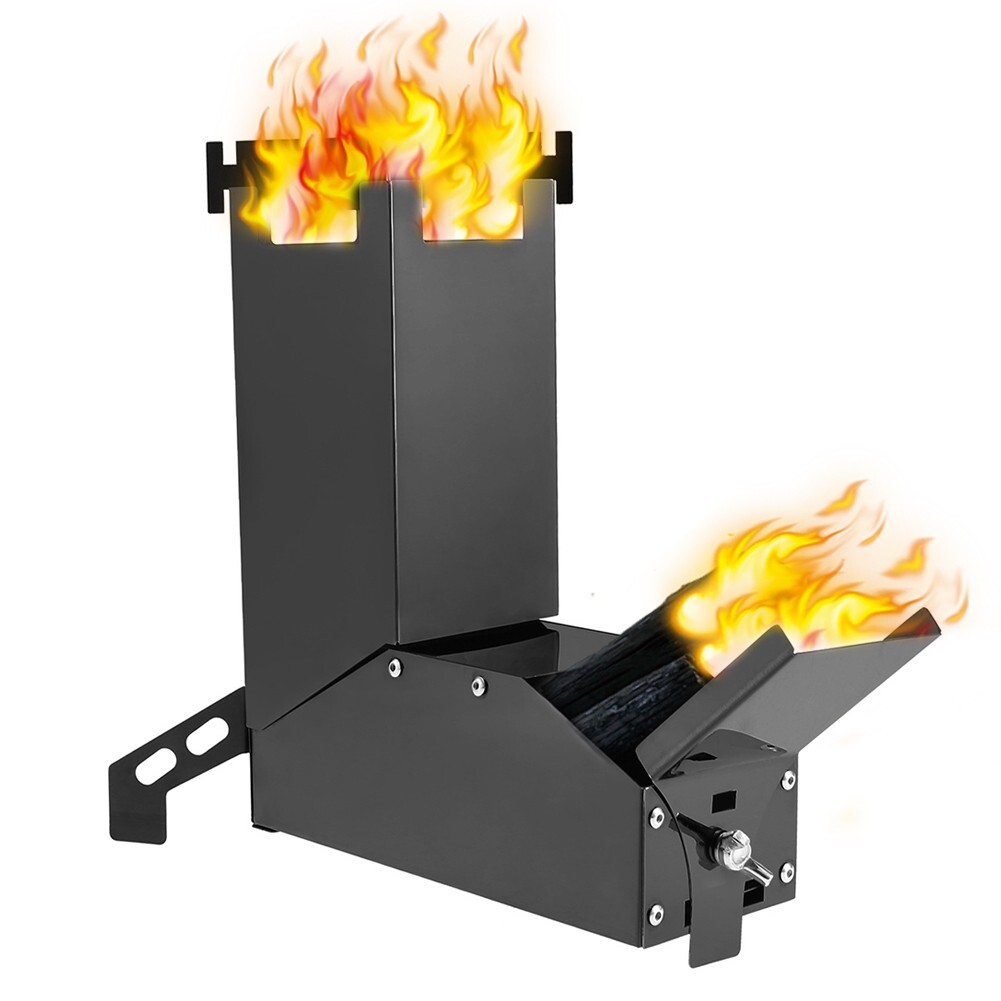 Rocket Stove Camping Stove Backpacking Cooking Supplies Outdoor Events |  eBay