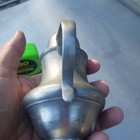 Nice antique / vintage pewter saucer container — photo 9