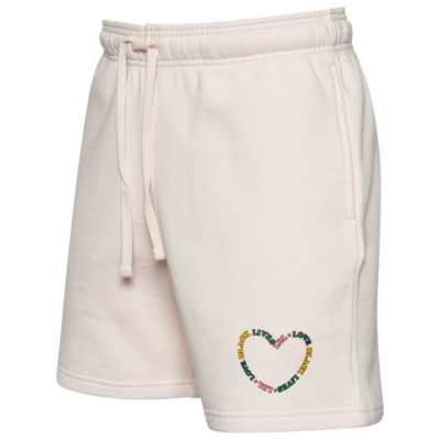 Cross Colours 'LBL' Love Black Lives 'Heart' Fleece Shorts Men's