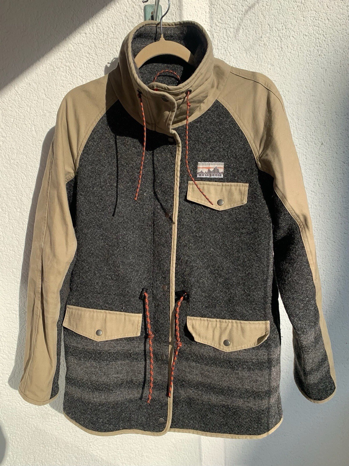 Vintage Patagonia Reclaimed Wool Coat Parka L Coat image 2