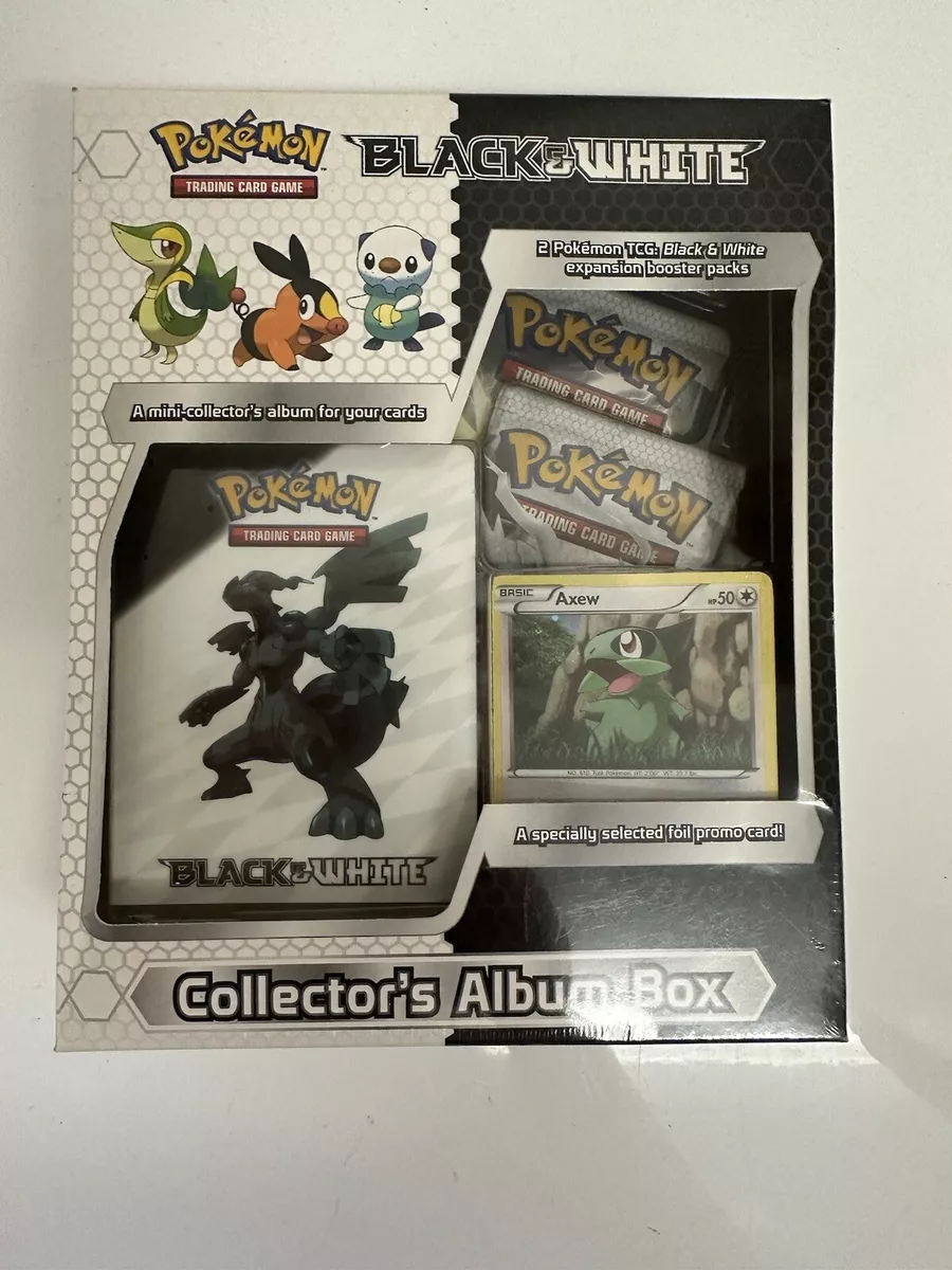 pokemon black & white collectors album box new and sealed