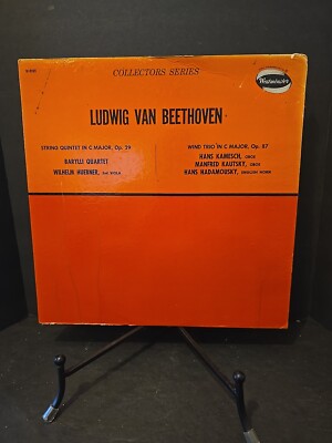 BEETHOVEN String Quintet & Wind Trio - BARYLLI QUARTET - WESTMINSTER Near Mint