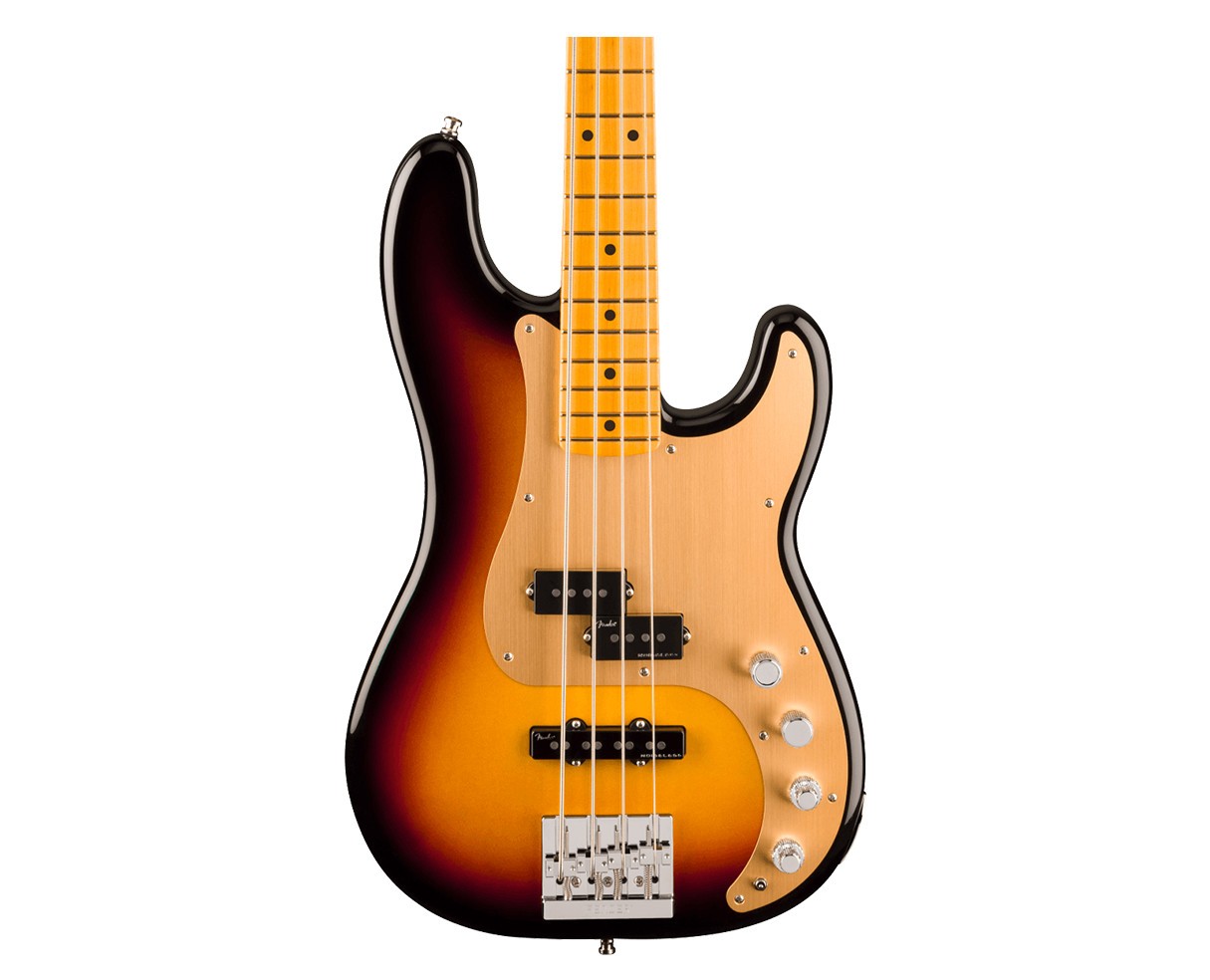 Used Fender American Ultra II Precision Bass - Ultraburst w/Maple FB