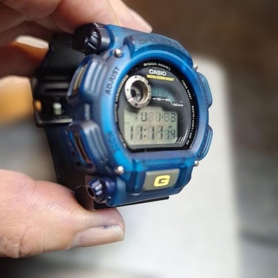 CASIO G-SHOCK Evangelion Rei Ayanami DW-9000 Watch | eBay