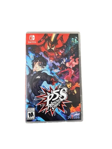 Persona 5: Strikers P5S Nintendo Switch Atlus Complete in Box