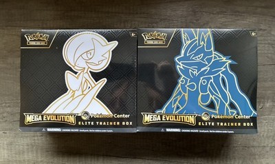 Pokémon TCG: Mega Evolutions Pokemon Center ETB Lucario + Gardevoir