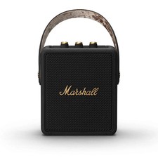 NEW Marshall Stockwell II Portable Bluetooth Speaker, Black and Brass