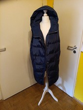 Dunkelblau Steppweste Top Zustand Gr 3xl Lang