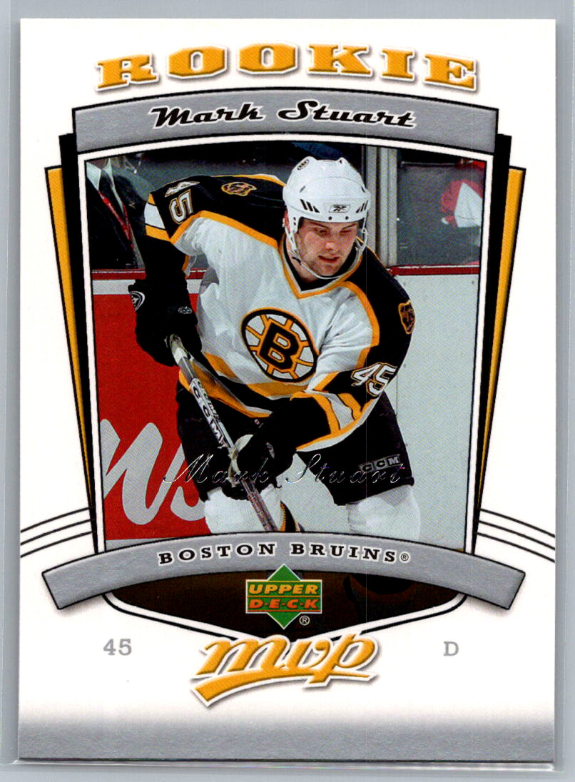 2006-07 Upper Deck MVP Rookie Mark Stuart #344 Rookie RC
