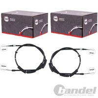 2X A.B.S. Handbremsseile Hinten Passend FüR Jaguar X-TYPE Scheibenbremse Links+R