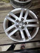 2006-2010 Volkswagen Passat Eos 17x7.5 Alloy Wheel Rim 10 Spoke Painted Oem Used