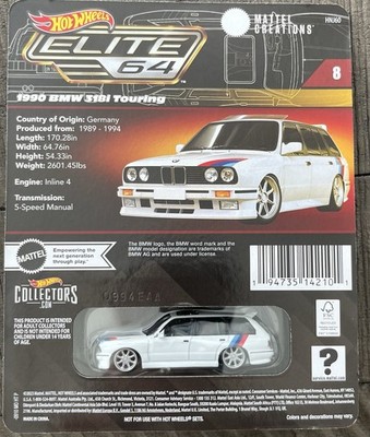 Hot Wheels Elite 64 1990 BMW 318i Touring #8 Hot Wheels Collectors