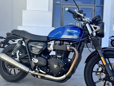 2022 Triumph Street Twin Cobalt Blue
