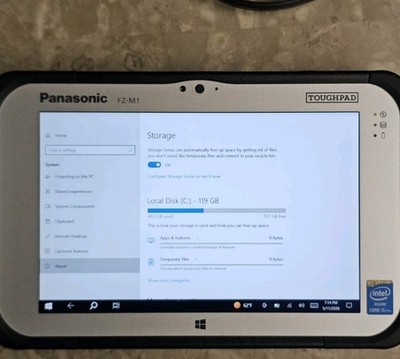 Panasonic Toughpad FZ-M1 7