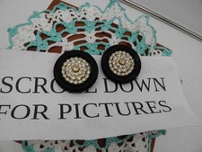 1920'S '30'S RHINESTONE SHOE CLIPS