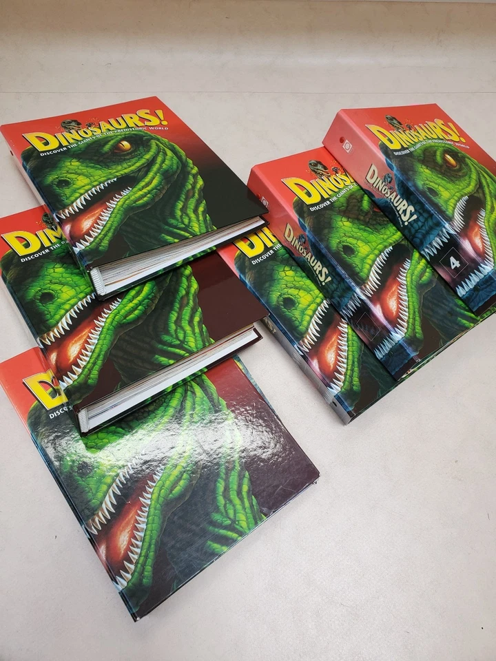 76 Dinosaurs! Magazines & 6 Binders by Orbis Publishing - Used VGC - Image 3 of 4