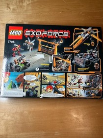 LEGO Exo-Force 7705 Gate Assault NEW! Ha-Ya-To Iron Drones Tank Mech Missile