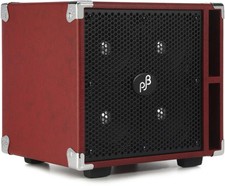 Phil Jones Bass Compact 4 4 x 5-inch 400-watt Bass Cabinet - Red