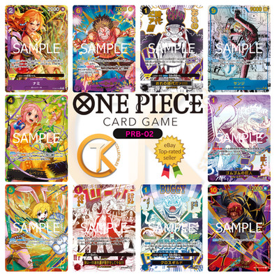 One Piece Cards The Best Vol. 2 PRB02 Kartenliste JAP PREORDER PRB-02 PRB2