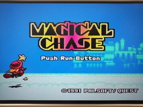 Pc Engine Hu Card Software Model Magical Chase Palsoft FHw57