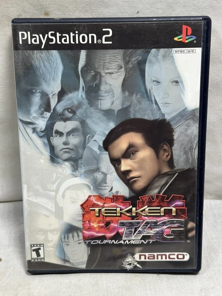Tekken Tag Tournament (Sony PlayStation 2, 2002) w/Manual - No Reg Card - Tested - Image 2 of 4