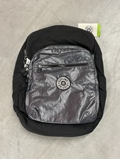 Mochila para portátil Kipling Seoul grande negra gris bolsa tonal KI1157 nueva con etiquetas