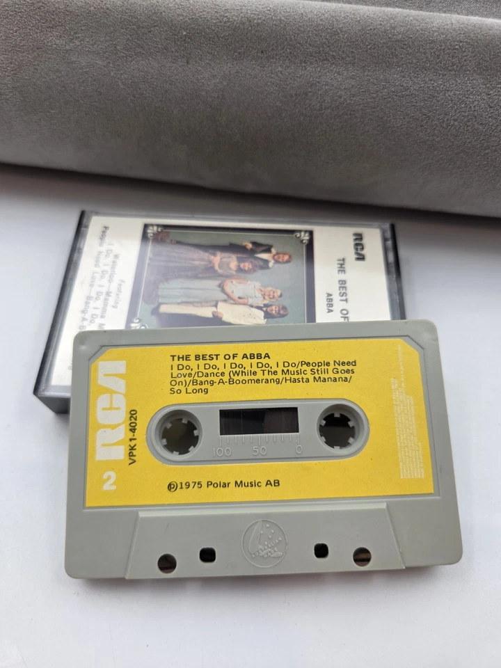 Tape Cassette - ABBA : The Best Of ABBA - Mamma Mia, Waterloo, Honey Honey - Image 3 of 4
