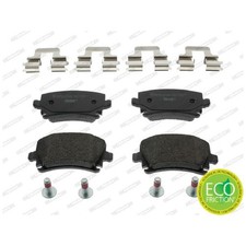 Satz Bremsbeläge Bremsklötze hinten für Audi A3 8P1 8PA A4 B5 8D2 B7 | 245834