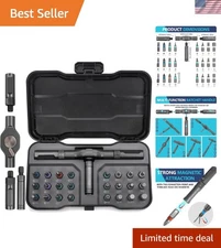 Multi-Functional 24 in 1 Screwdriver Set with Magnetic Bits for Precision Work